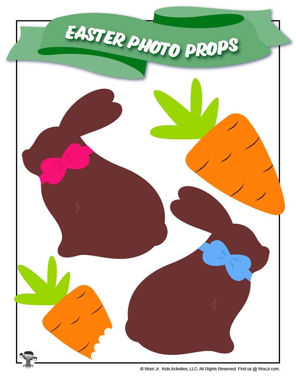 Printable Easter Photo Props Printable Easter Photo Props