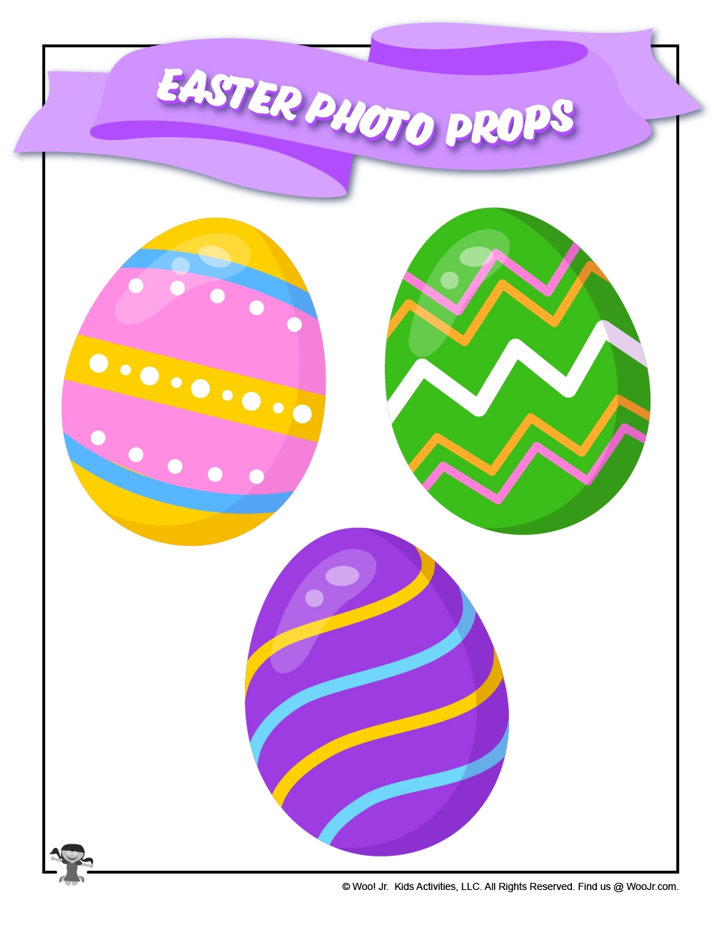Printable Easter Photo Props Printable Easter Photo Props