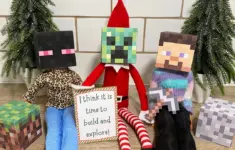 Printable Elf Video Game Character Heads