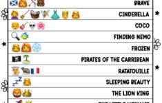 Printable Emoji Quiz With Answers
