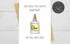 Printable Farewell Card For Leaving Co