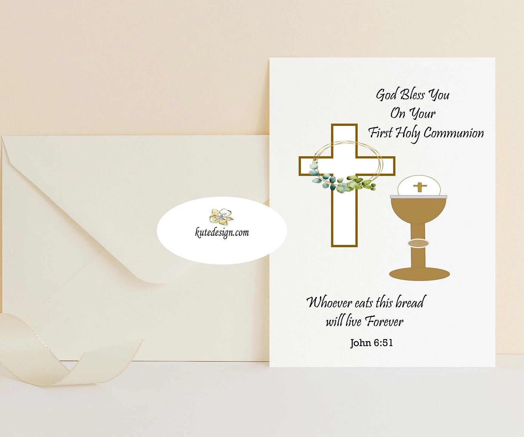 Printable First Communion Card First Printable First Communion Card First