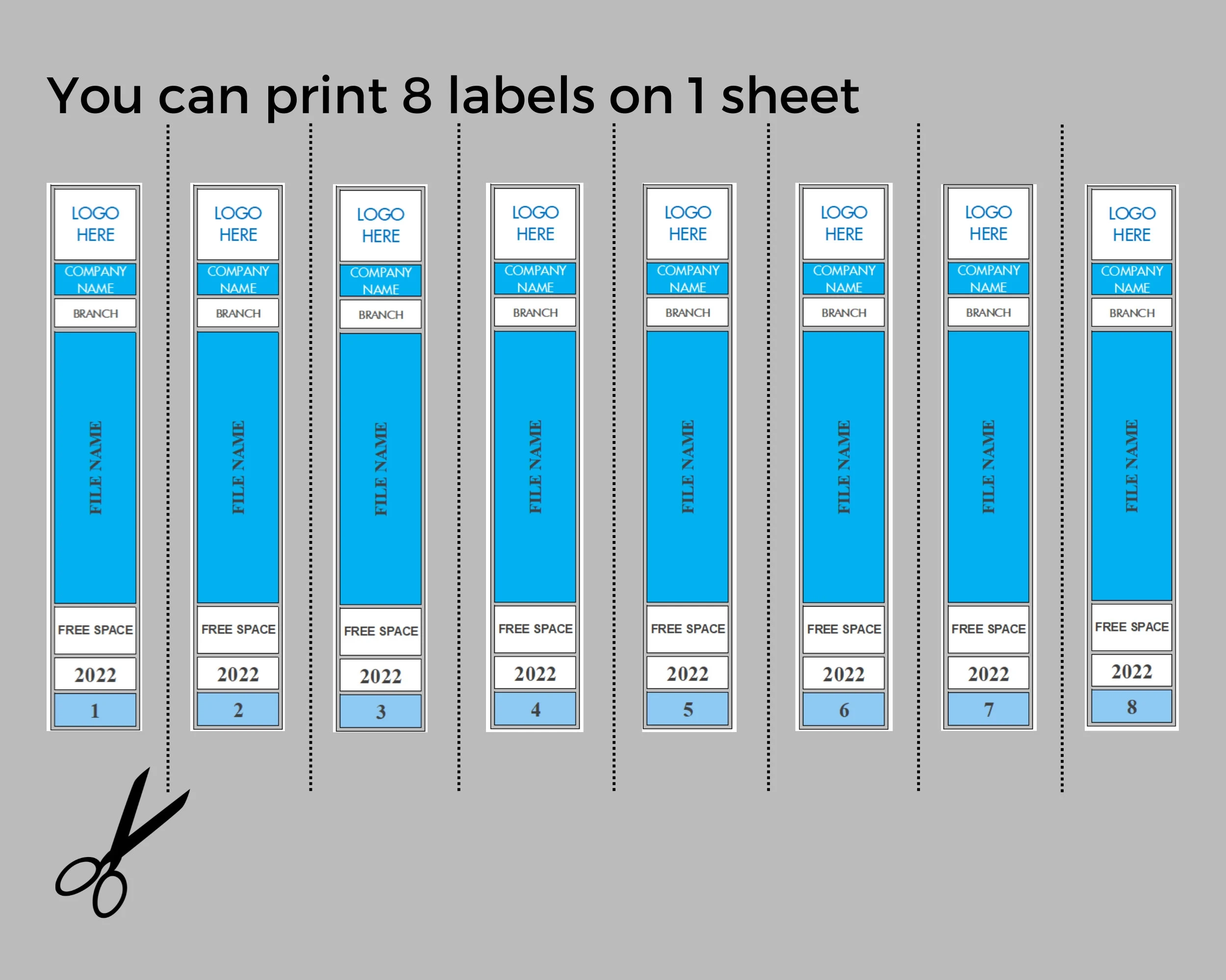 Printable Folder Back Labels Excel Printable Folder Back Labels Excel