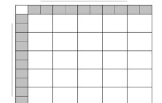 Printable Football Squares