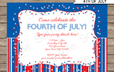 Printable Fourth Of July Party Invitations