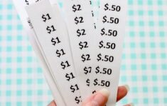 Printable Garage Sale Price Tags