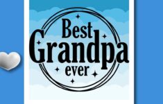 Printable Grandpa Fathers Day Cards