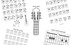 Printable Guitar Chord Chart Kids