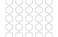 Printable Hexagon Shape