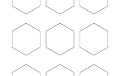 Printable Hexagon Shape