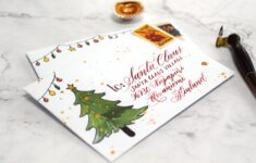 Printable Holiday Mail Art Envelopes Freebie