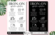 Printable Iron On Transfers