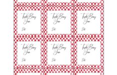 Printable Jam Jar Labels