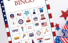 Printable July 4th Bingo Cards