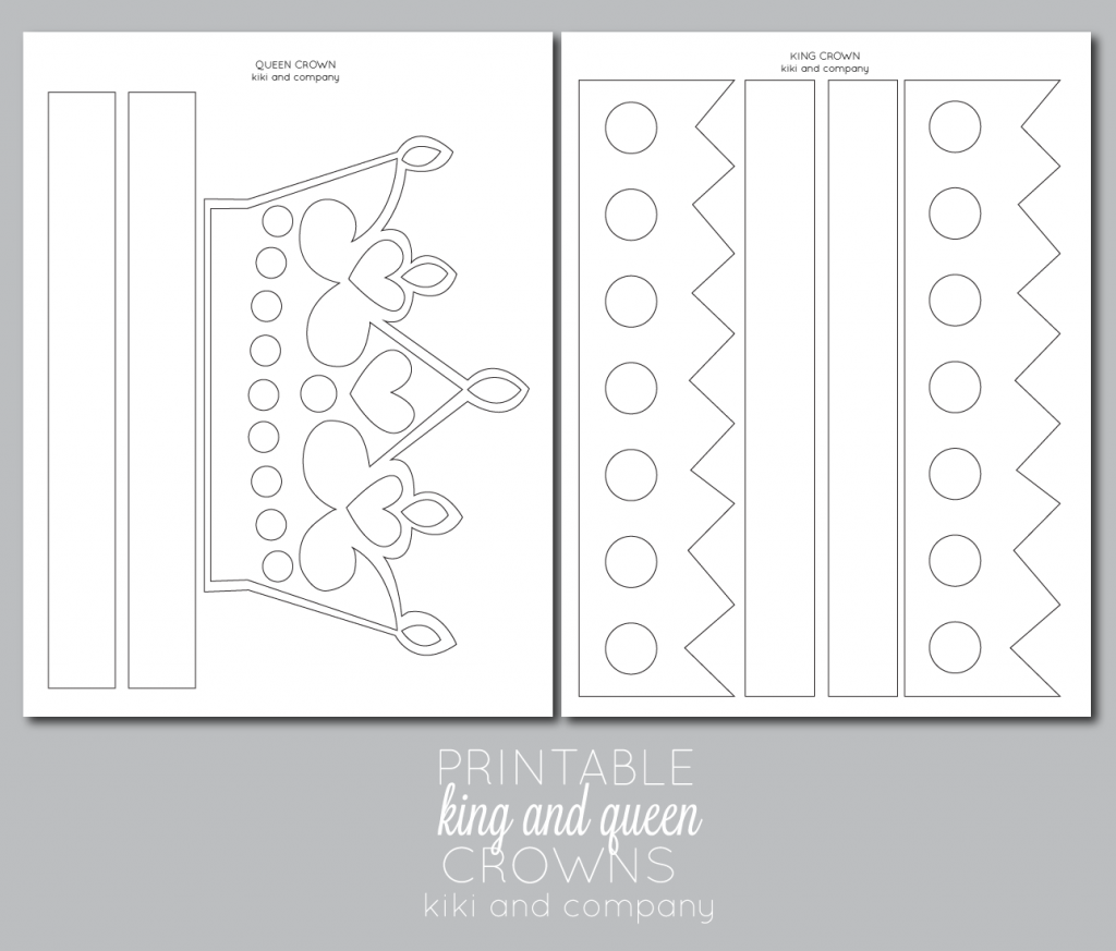 Printable Kings And Queens Crown Free Printable Printable Kings And Queens Crown Free Printable