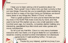 Printable Letters From Santa 3