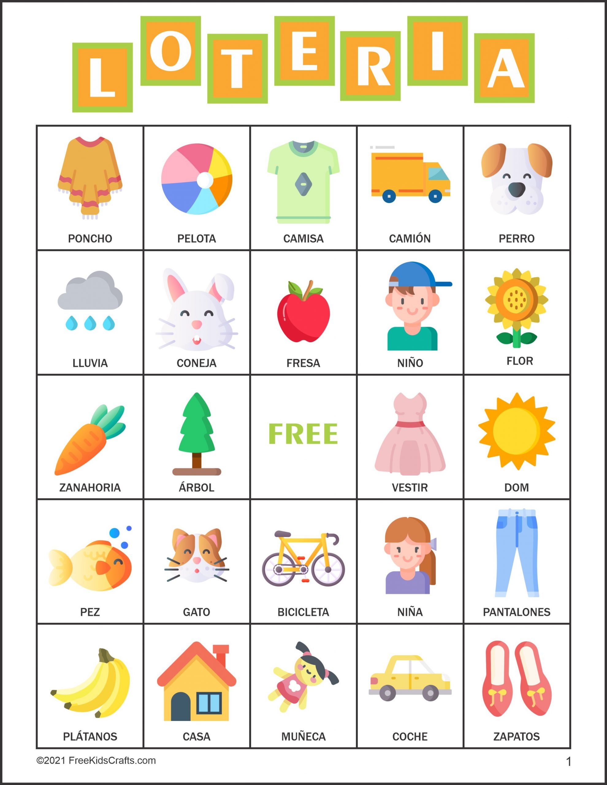 Printable Loteria Bingo Spanish Version Printable Loteria Bingo Spanish Version