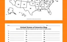 Printable Map Of The United States