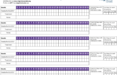 Printable Migraine Diary Templates