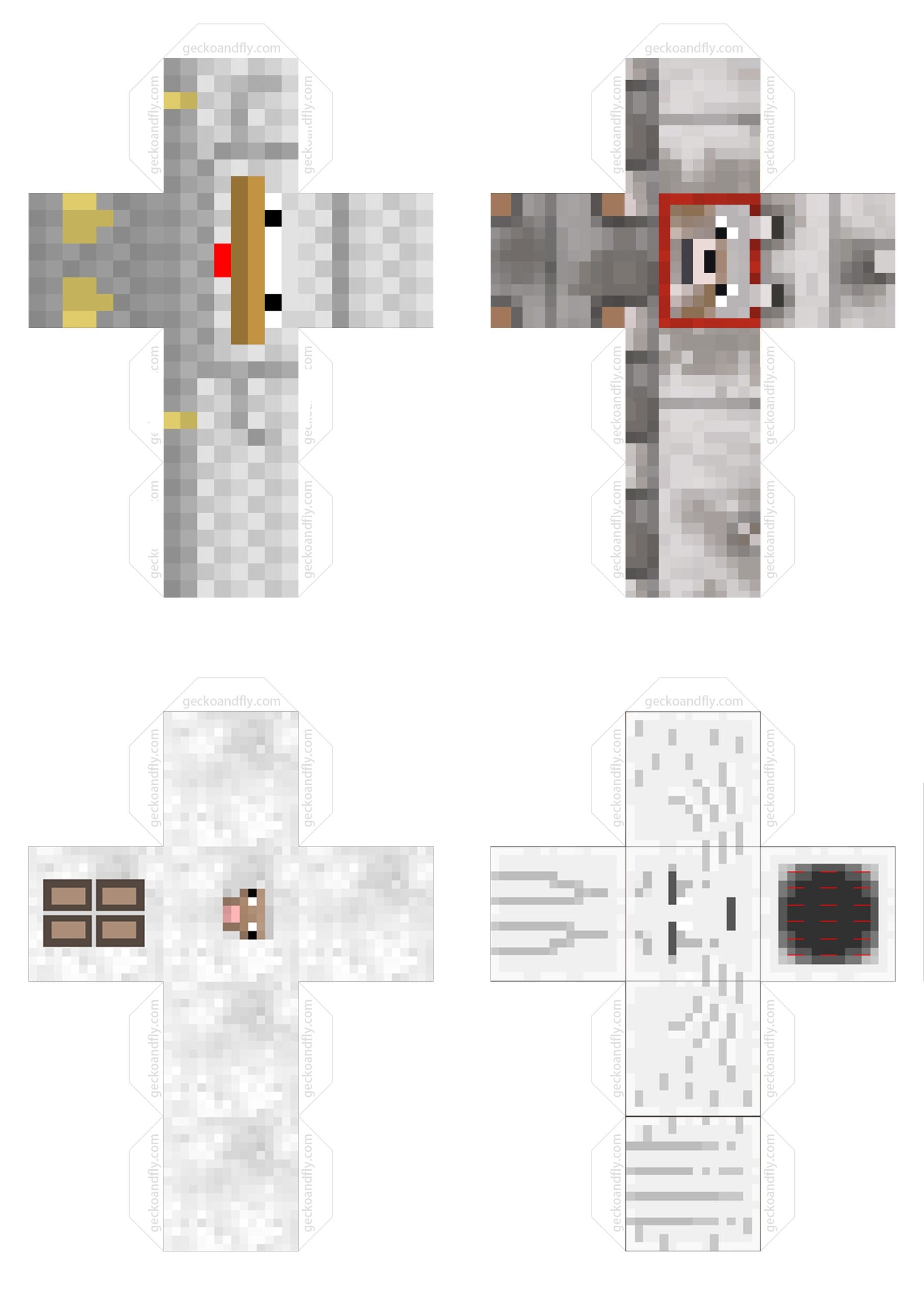 Printable Minecraft Cube Templates Printable Minecraft Cube Templates