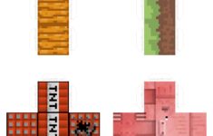 Printable Minecraft Cube Templates
