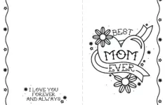 Printable Mothers Day Card