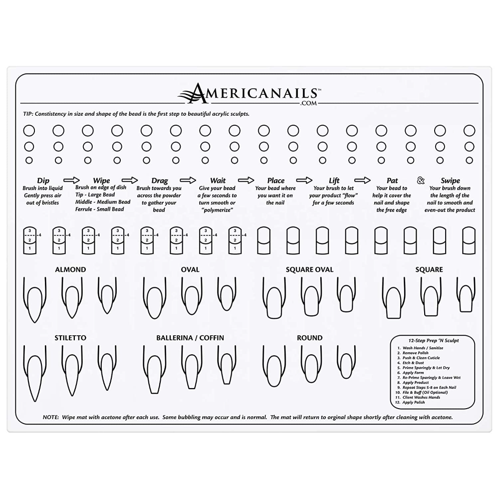 Printable Nail Practice Sheets