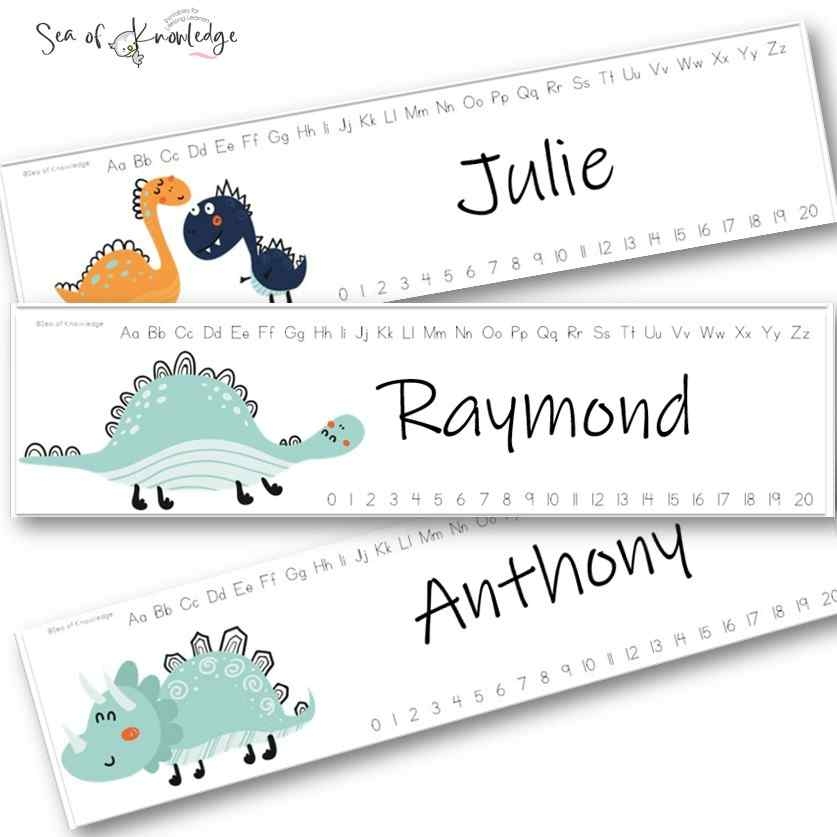 Printable Name Plates For Desk