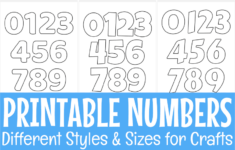 Printable Numbers