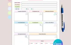 Printable Nursing Reference Cards