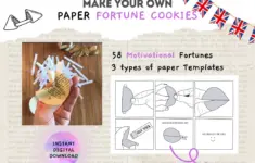 Printable Paper Fortune Cookies 58