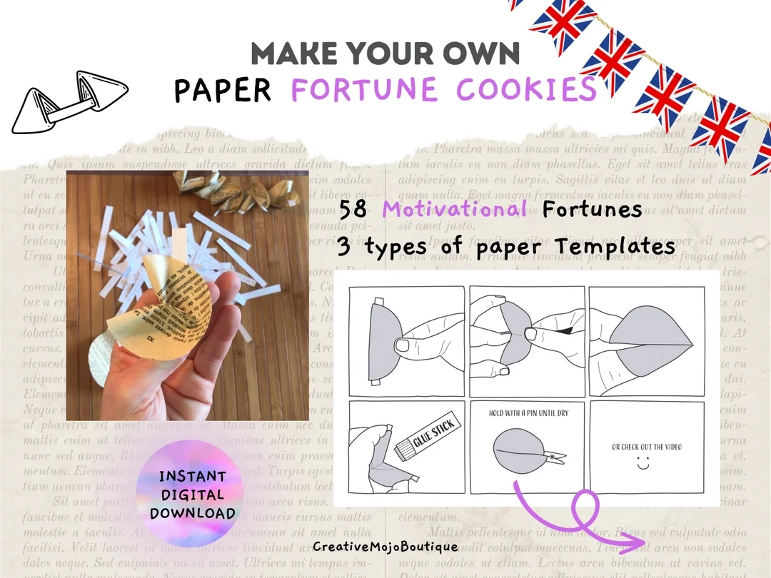free printable paper fortune cookies free printable paper fortune cookies
