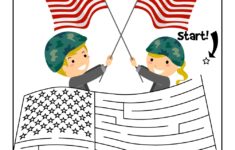 Printable Patriotic Mazes For Kids