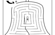 Printable Patriotic Mazes For Kids