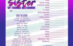 Printable Pdf Secret Sister Gift