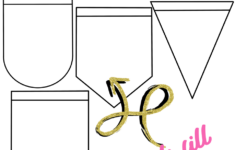 Printable Pennant Banner Templates