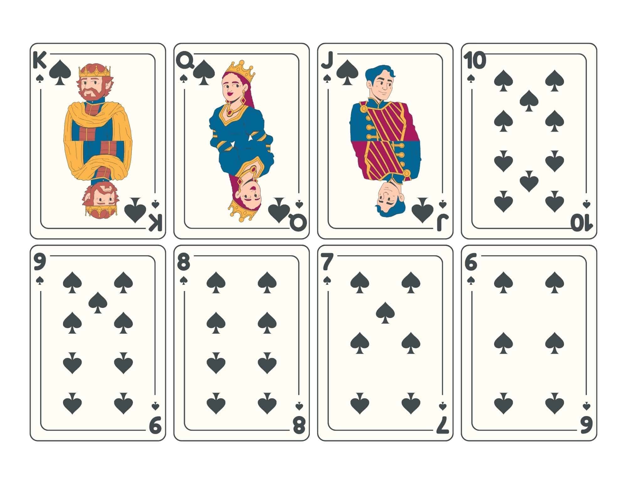 Printable Playing Card Template