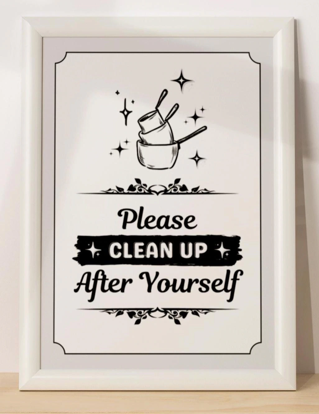 Printable Please Clean Up After Yourself Printable Please Clean Up After Yourself