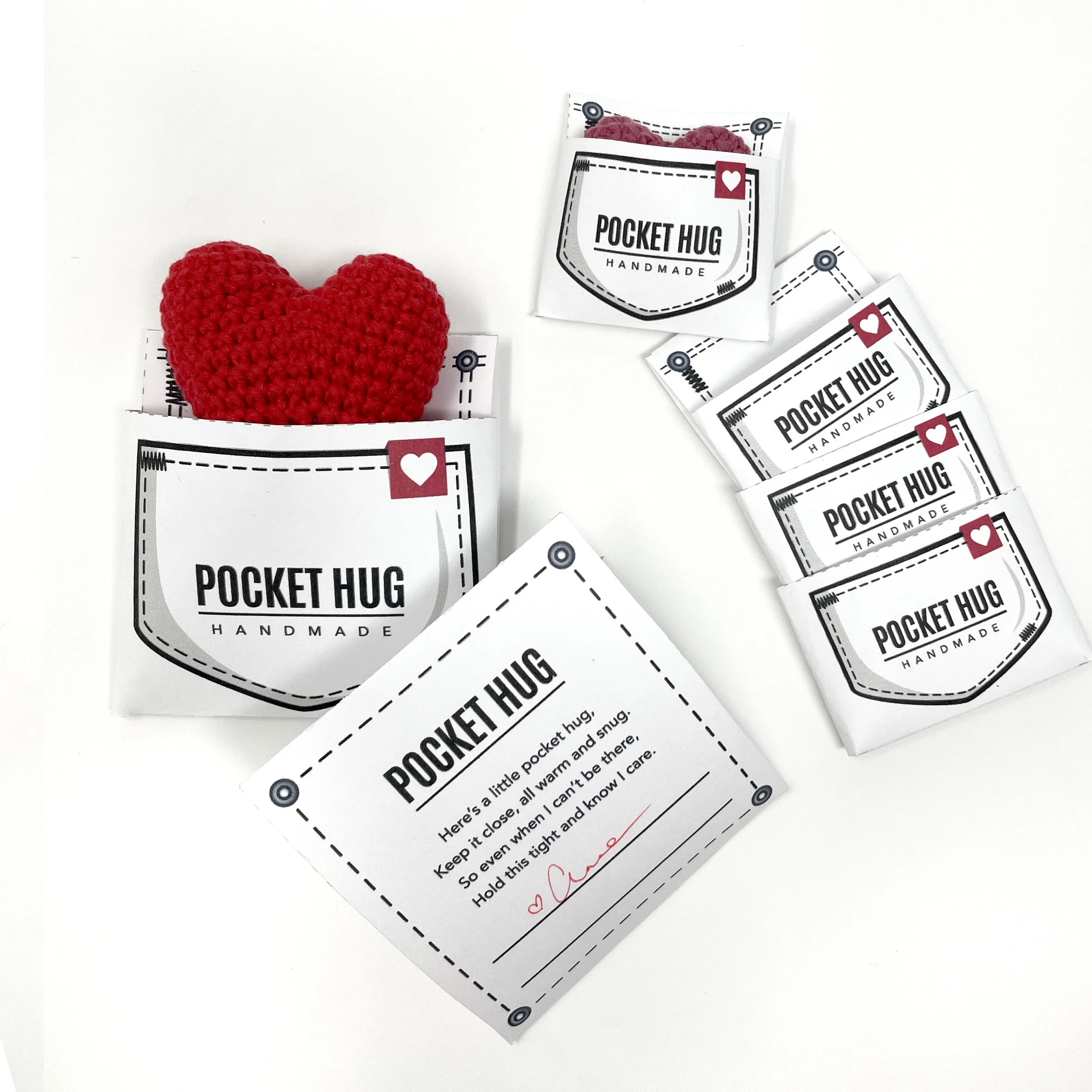 Printable Pocket Hug Holder Digital Pdf Printable Pocket Hug Holder Digital Pdf