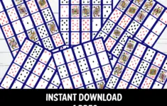 Printable Pokeno Cards 30 Unique
