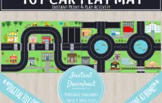 Printable Race Track