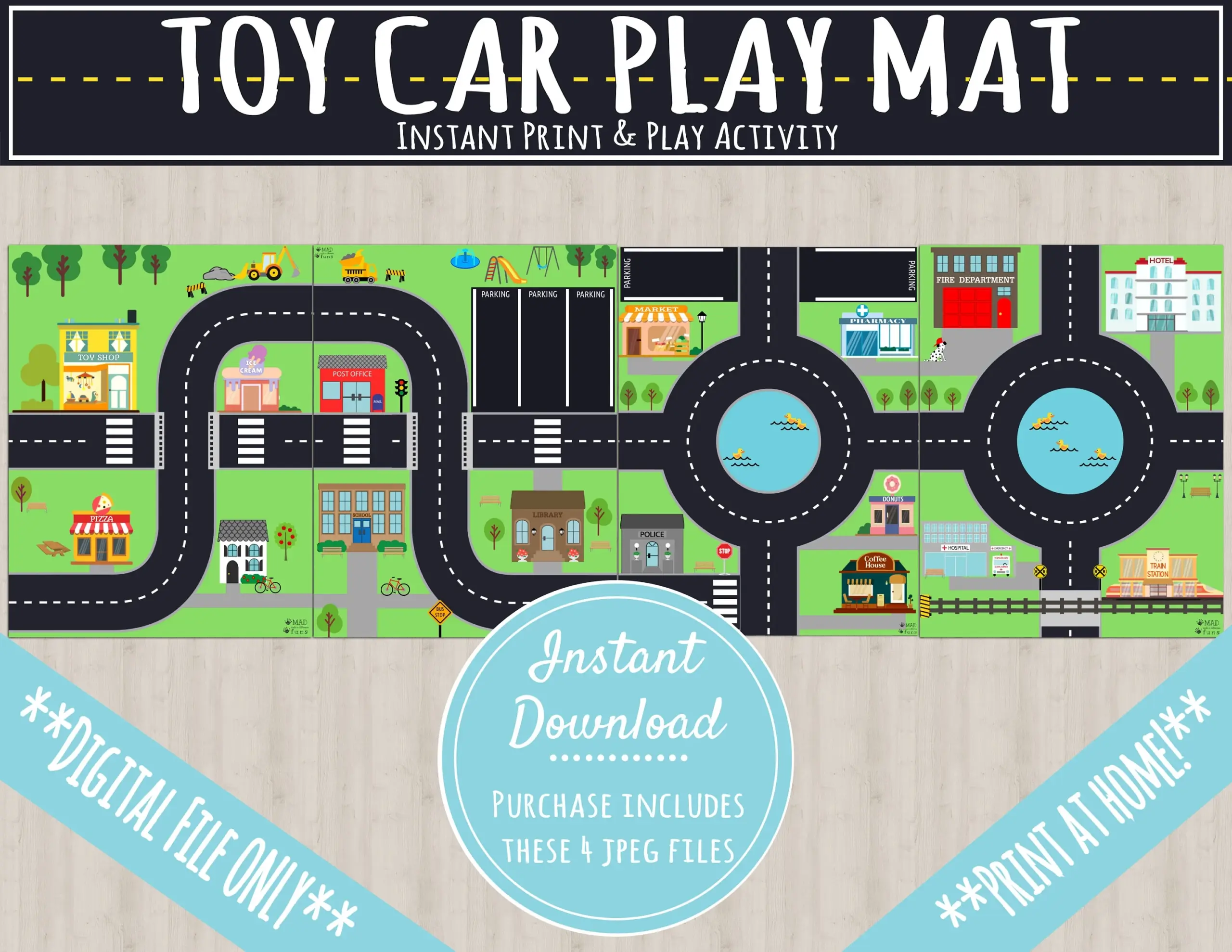 Printable Race Track
