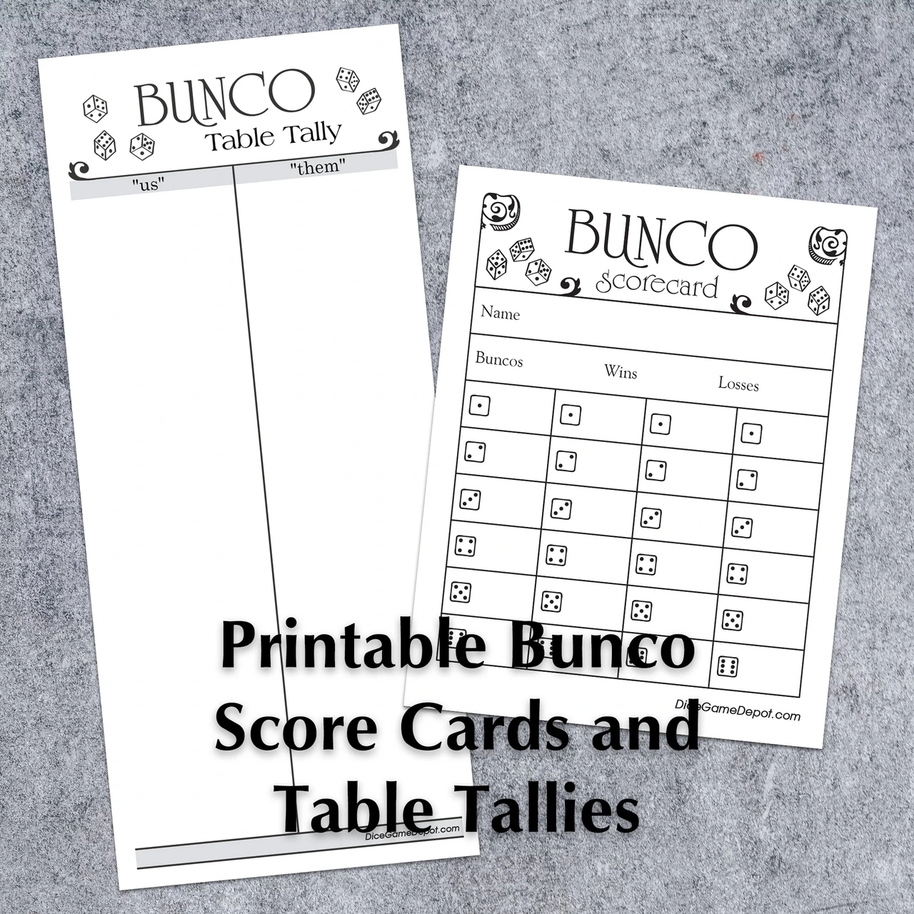 free bunco printables free bunco printables