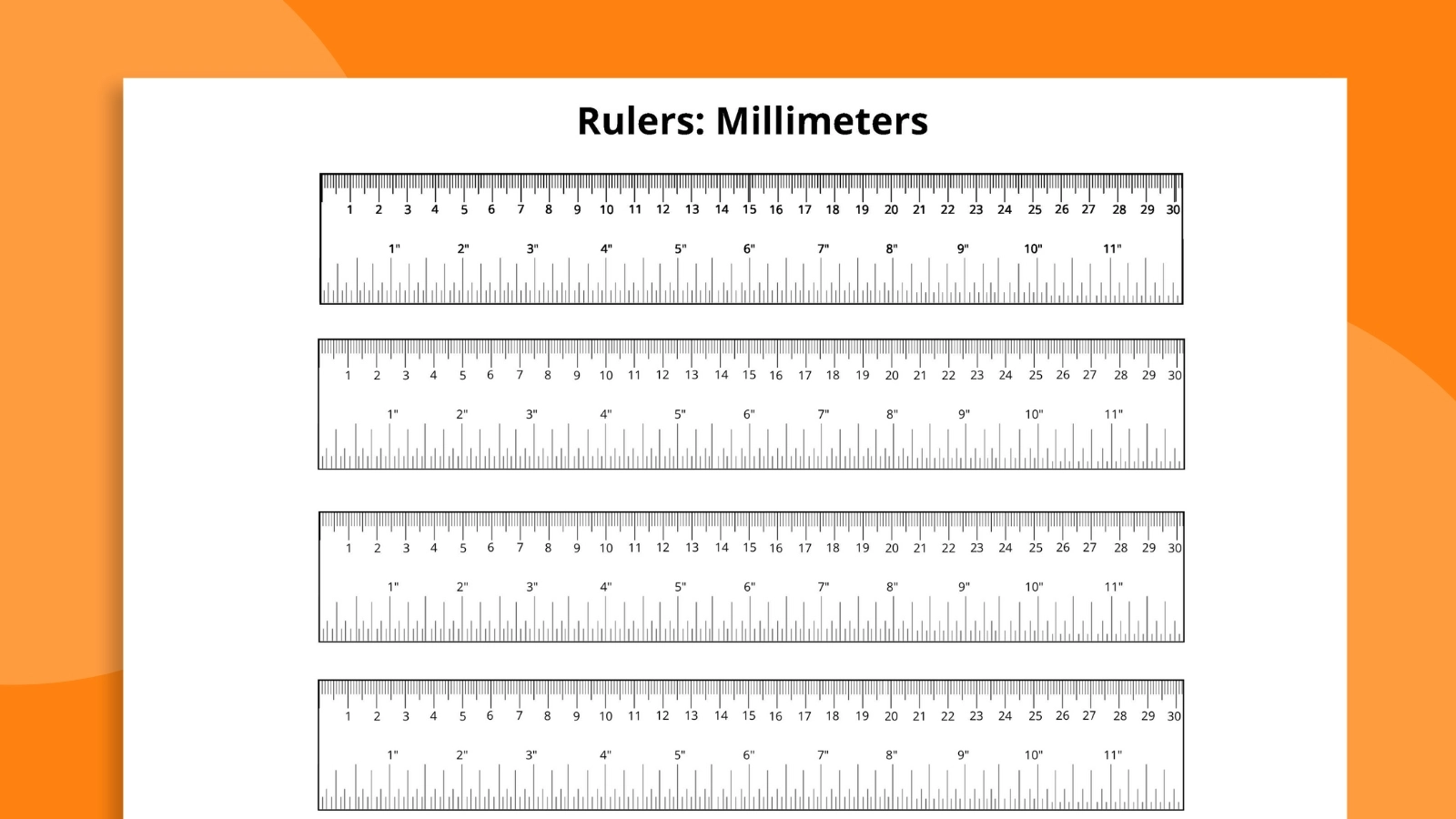 free printable 12 inch ruler free printable 12 inch ruler
