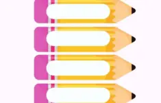 Printable School Labels