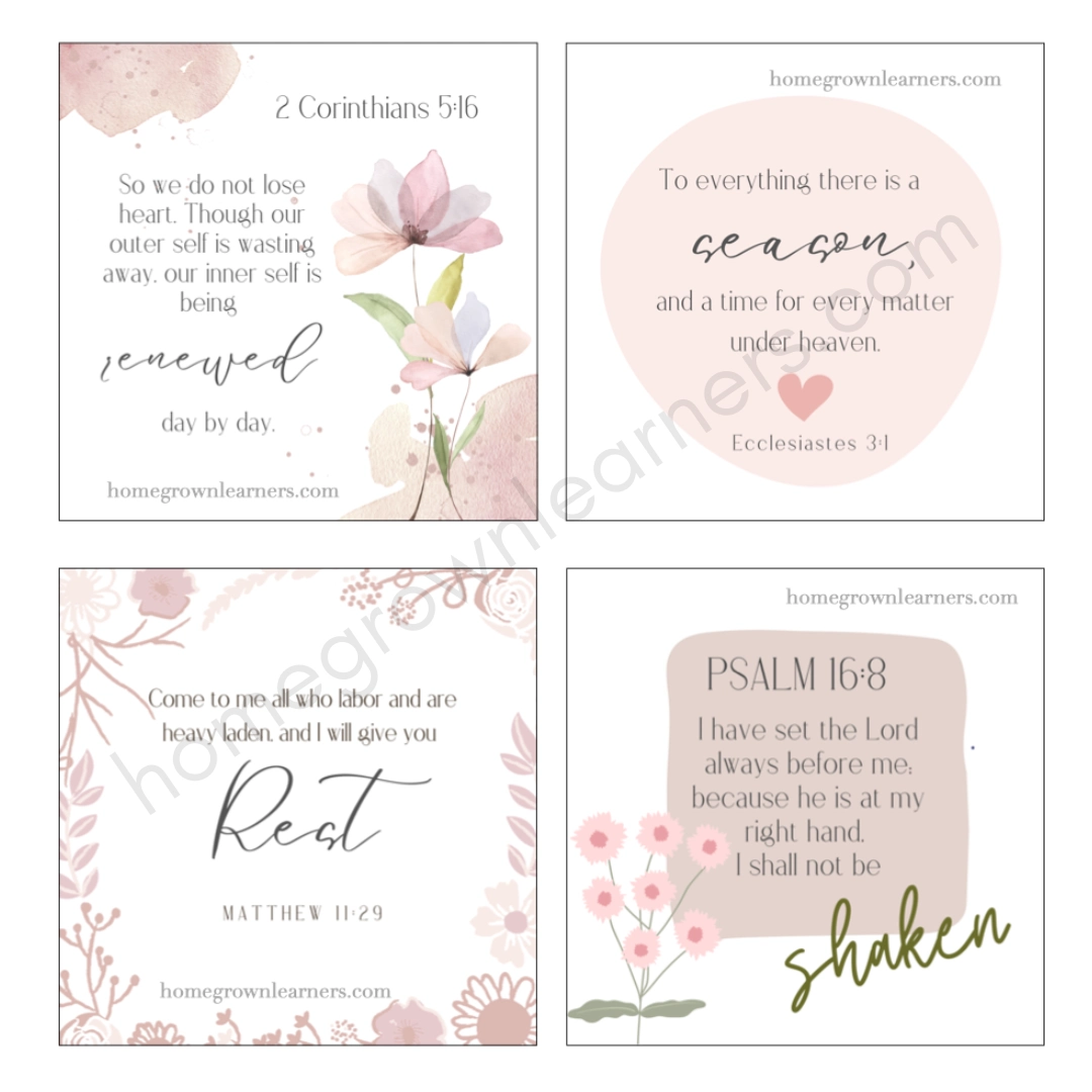Printable Scripture Cards