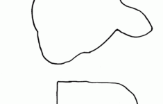 Printable Sheep Ears Cut Out Template