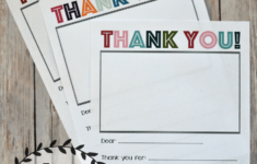 Printable Thank Note