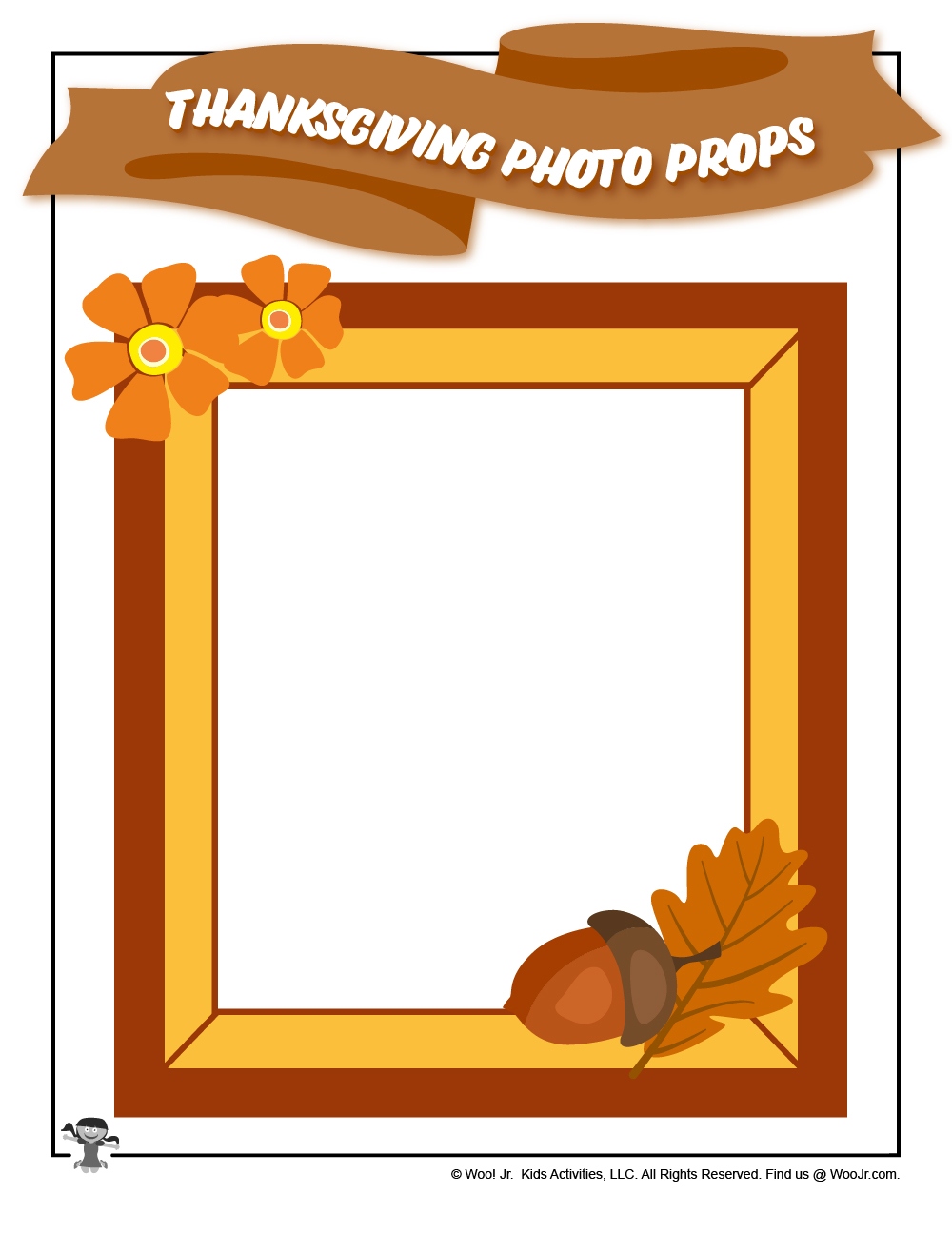 free printable thanksgiving photo booth props