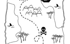 Printable Treasure Map Kids Activity